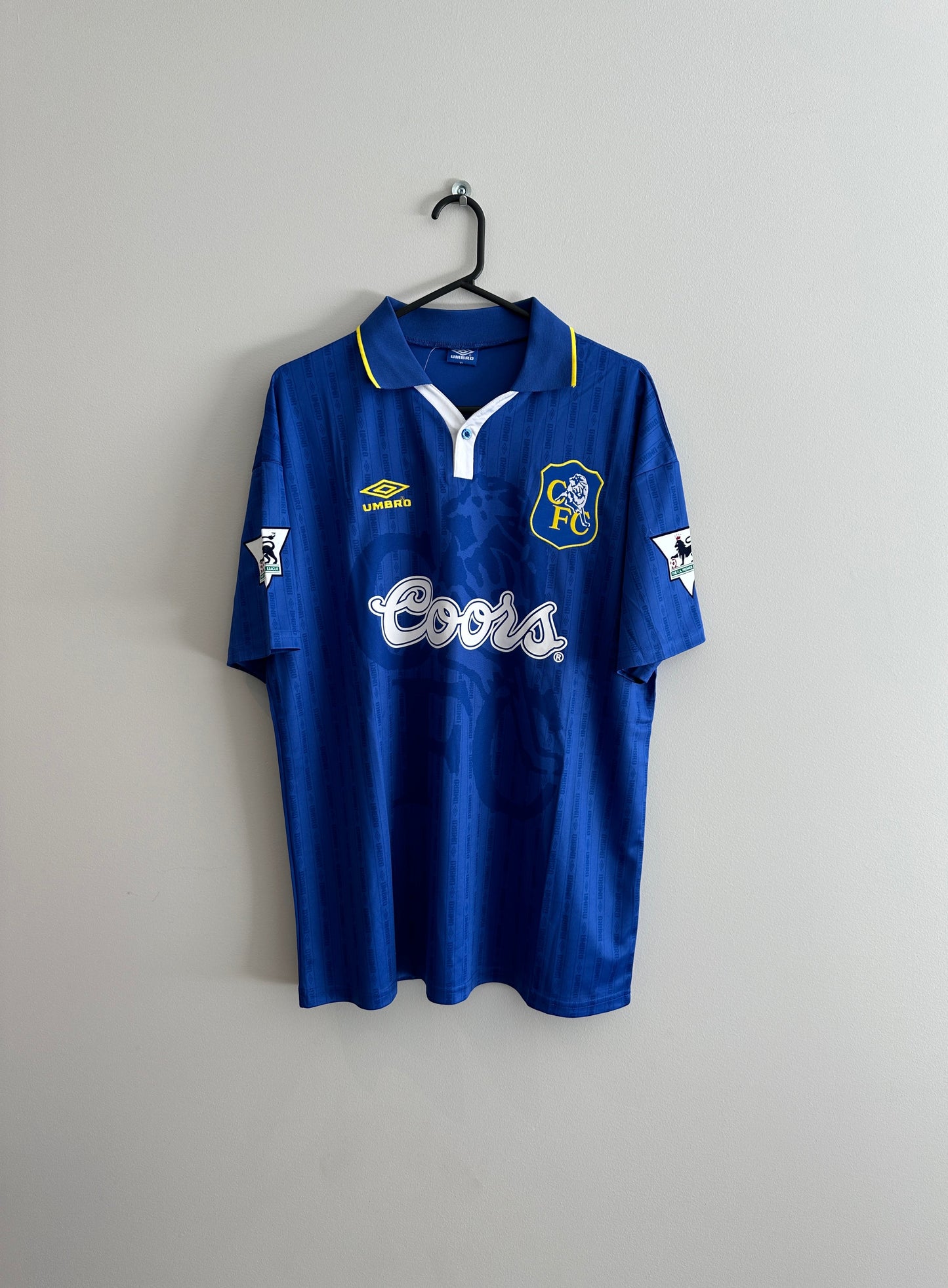 Chelsea 1995-96 Home Jersey Zola
