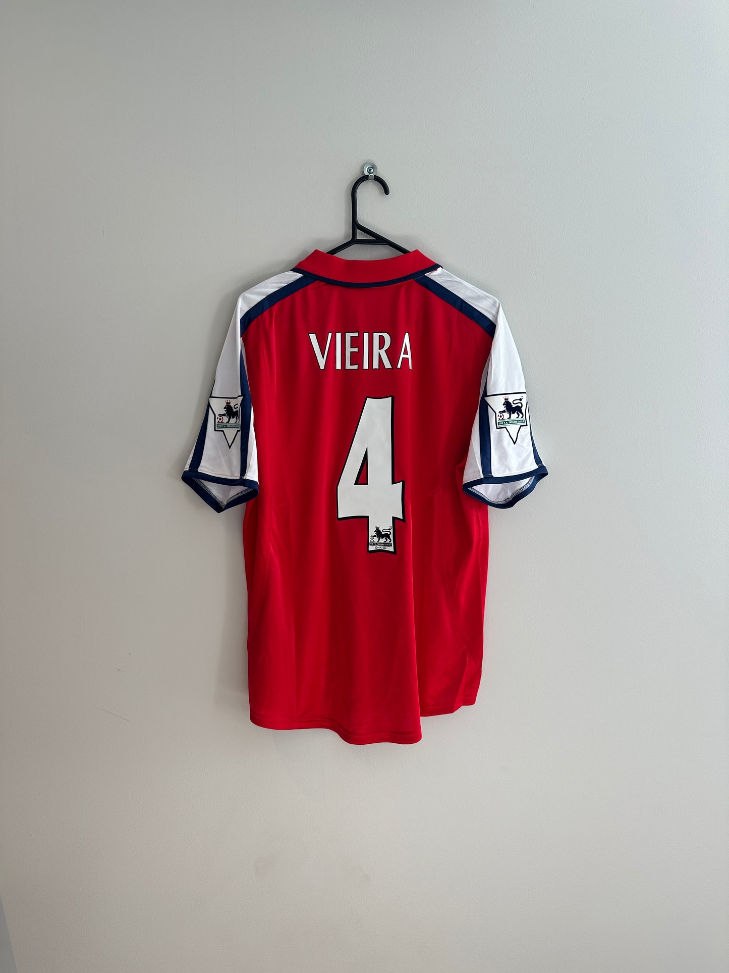 Arsenal 2000-02 Home Jersey Vieira