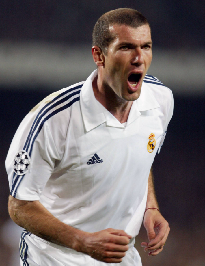 Real Madrid 2001-02 Home Jersey Zidane