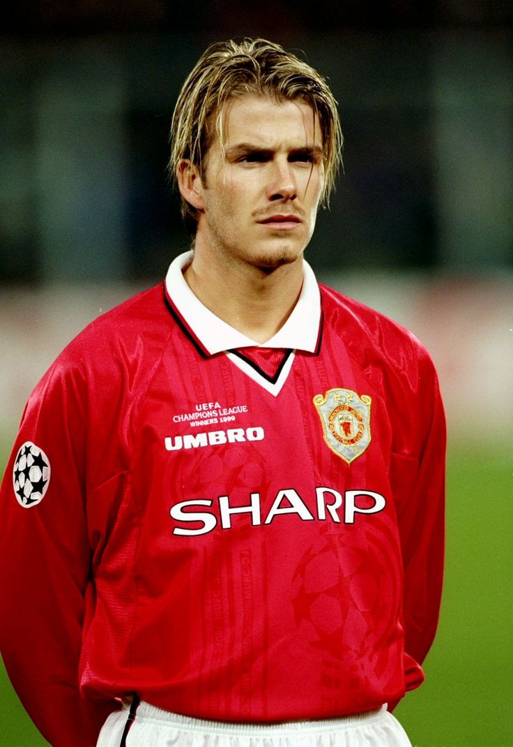 Man United 1999 Champions League Final Jersey Beckham