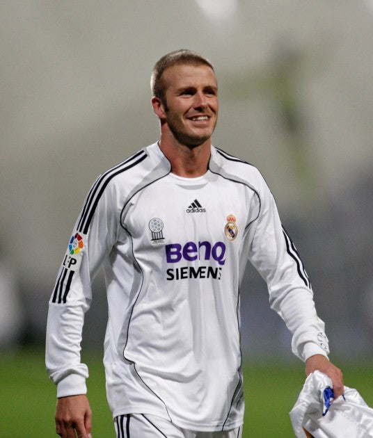 Real Madrid 2006-07 Home Jersey Beckham