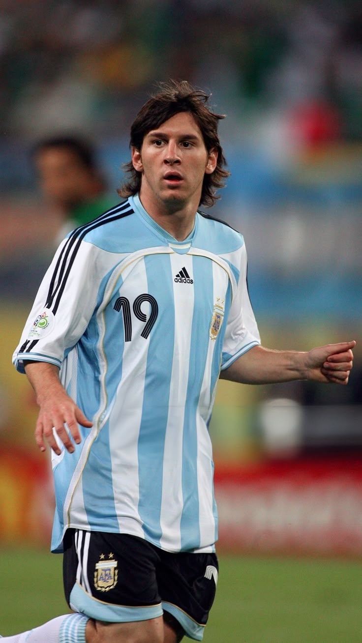 Argentina 2006 World Cup Jersey Messi