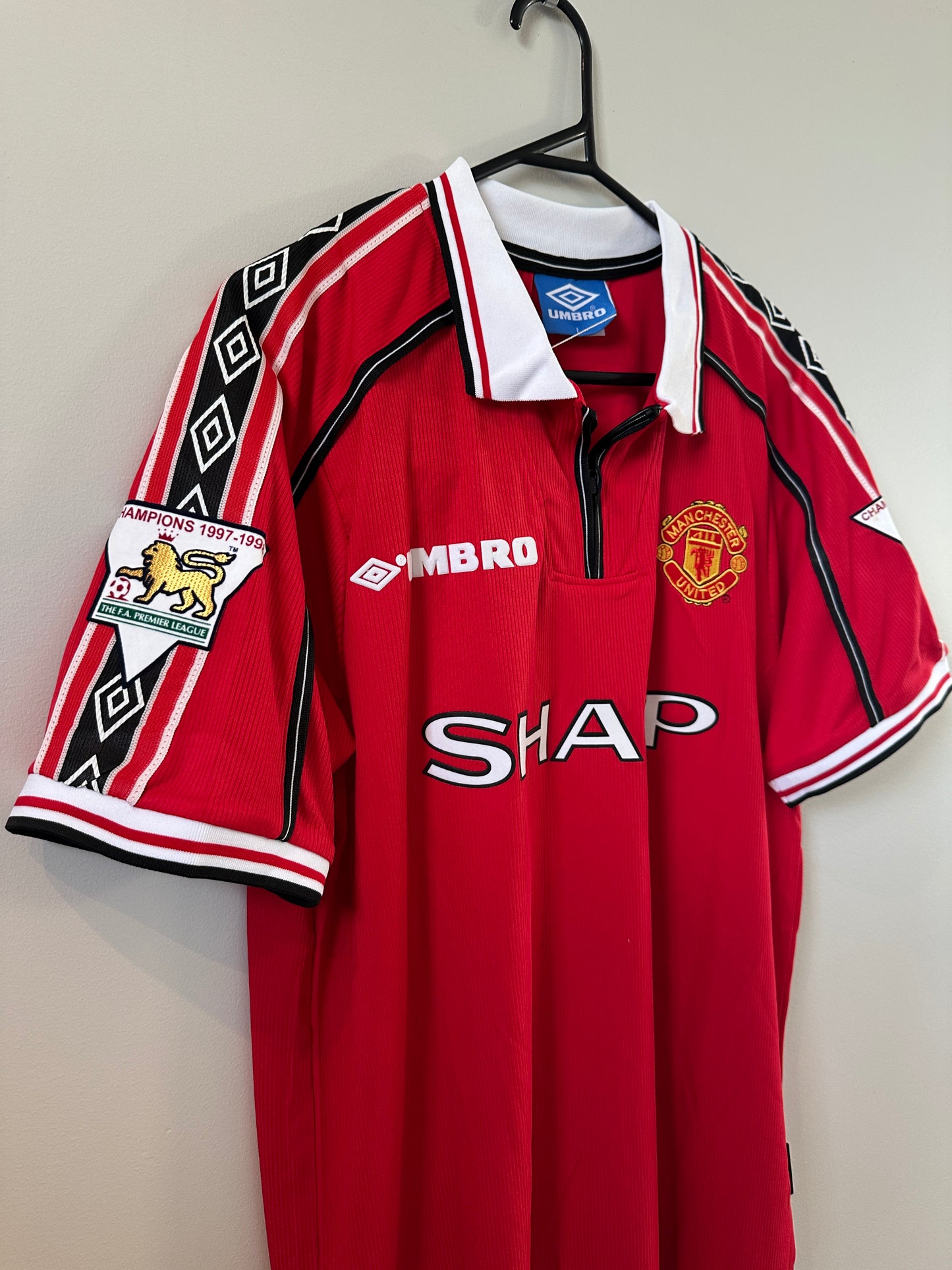 Man United 1998-99 Treble Jersey Beckham