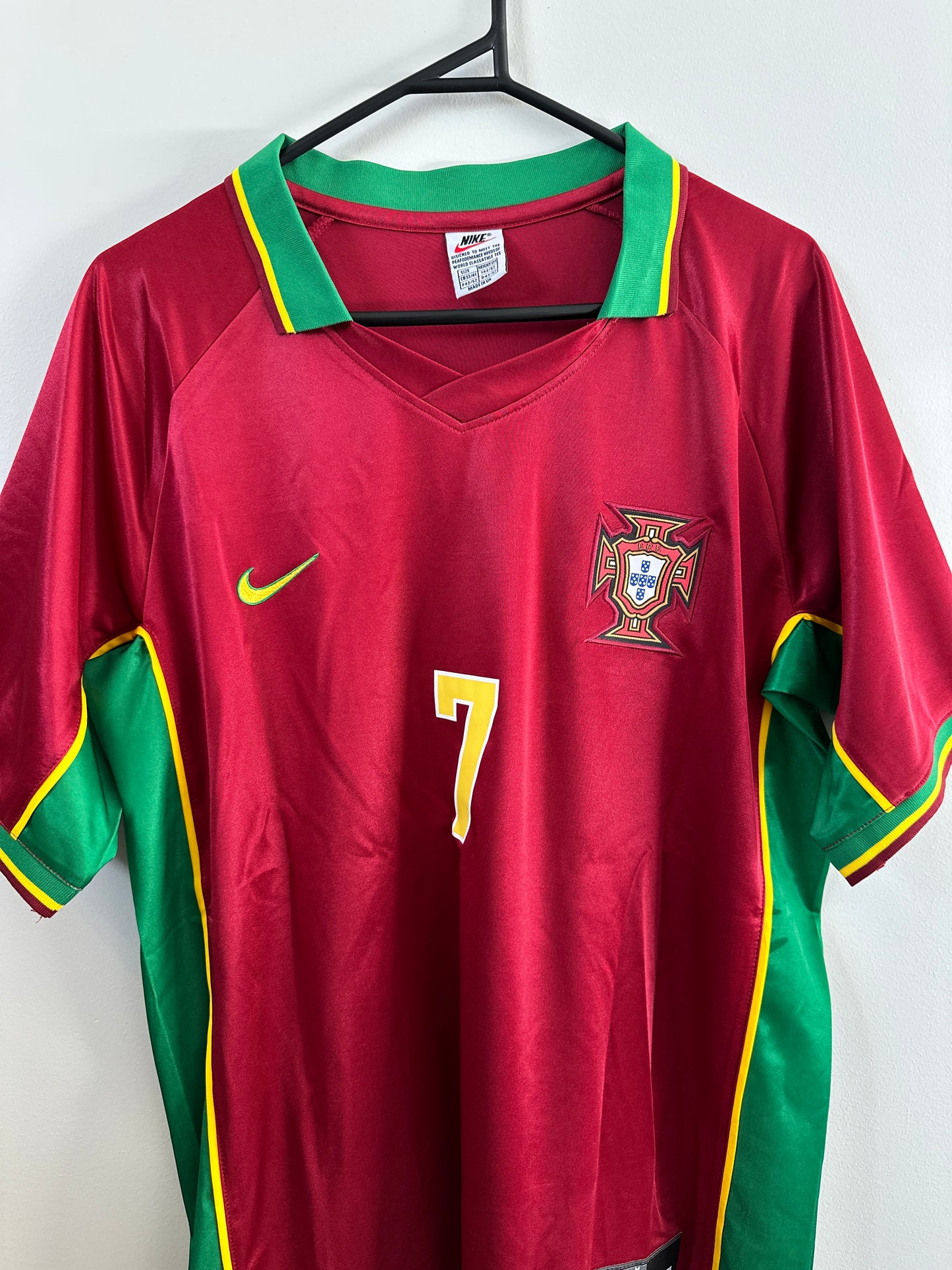 Portgual 1997 Home Jersey Figo