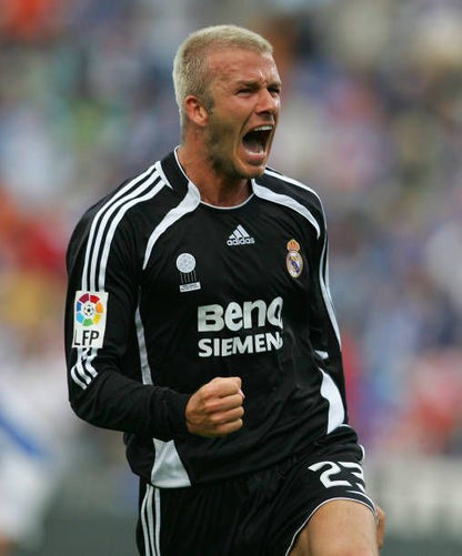Real Madrid 2006-07 Away Jersey Beckham