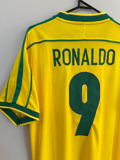 Brazil 1998 World Cup Jersey Ronaldo
