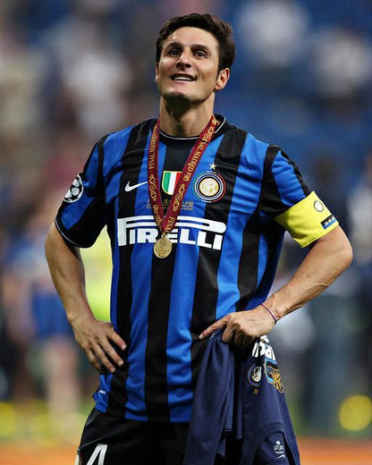 Inter 2009-10 Treble Jersey Zanetti