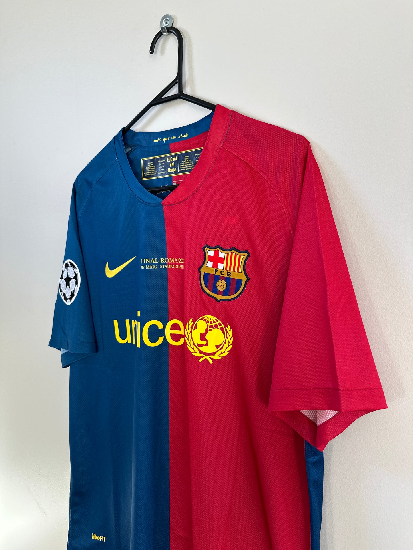 Barcelona 09-10 Champions League Final Jersey Messi
