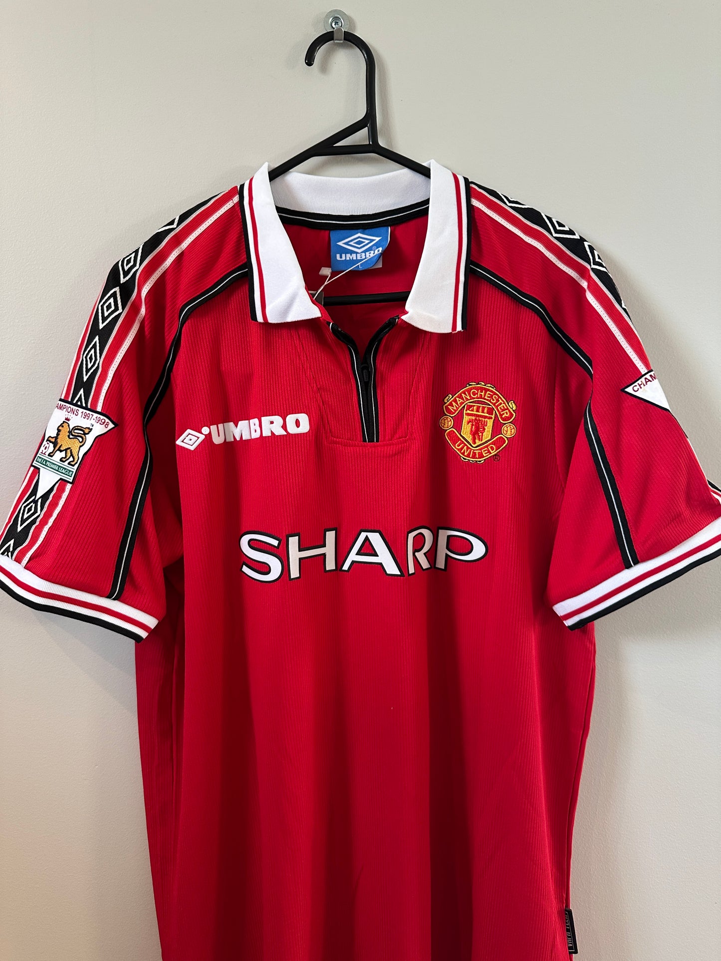 Man United 1998-99 Treble Jersey Beckham