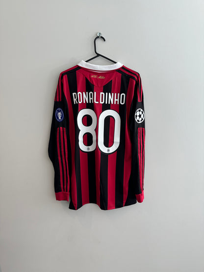 AC Milan 2009-10 Home Jersey Ronaldinho