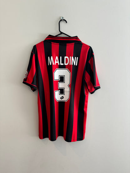 AC Milan 1995-97 Home Jersey Maldini