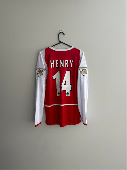 Arsenal 2003-04 Invincibles Jersey Henry