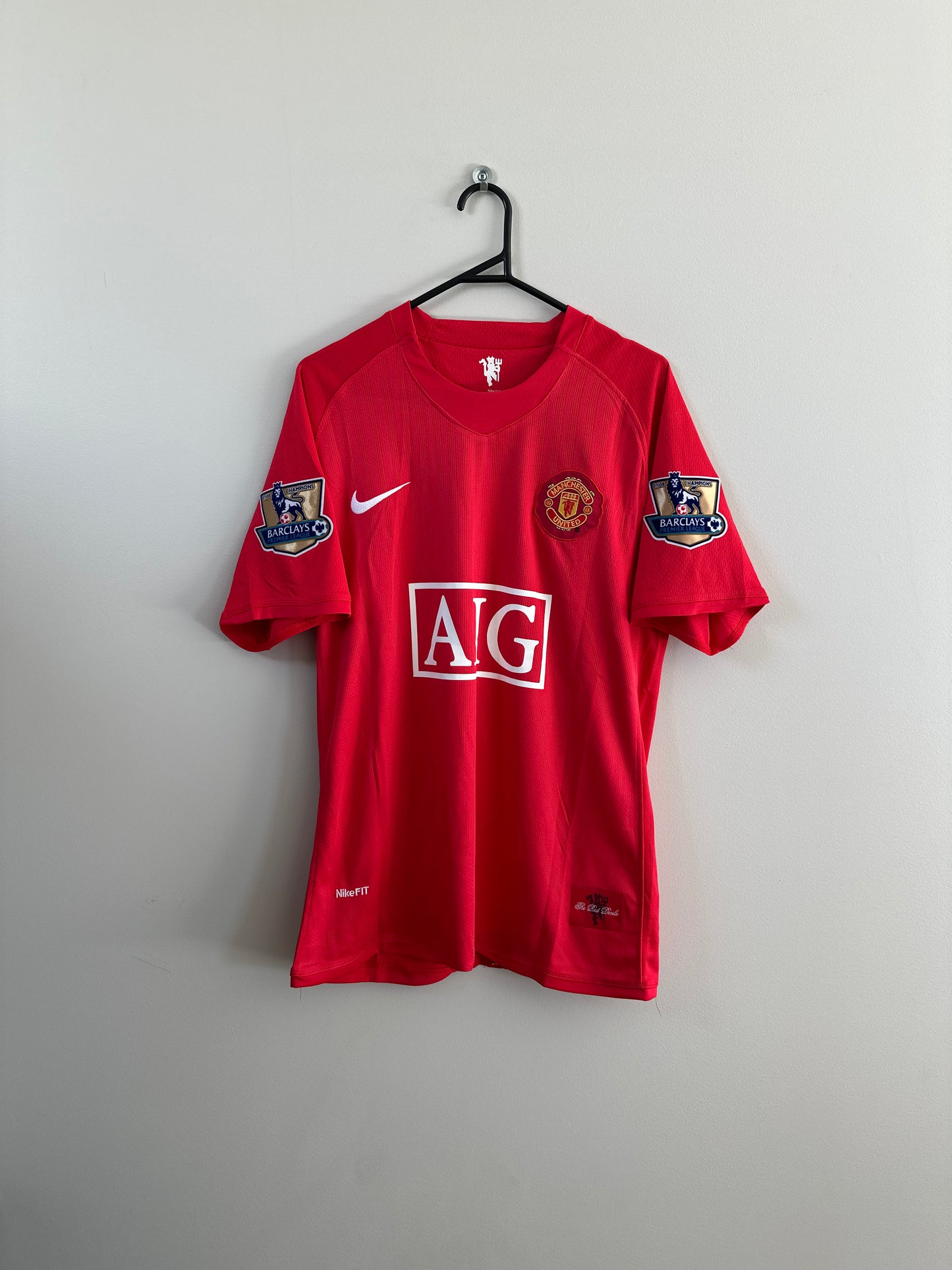 Man United 2007-08 Home Jersey Rooney