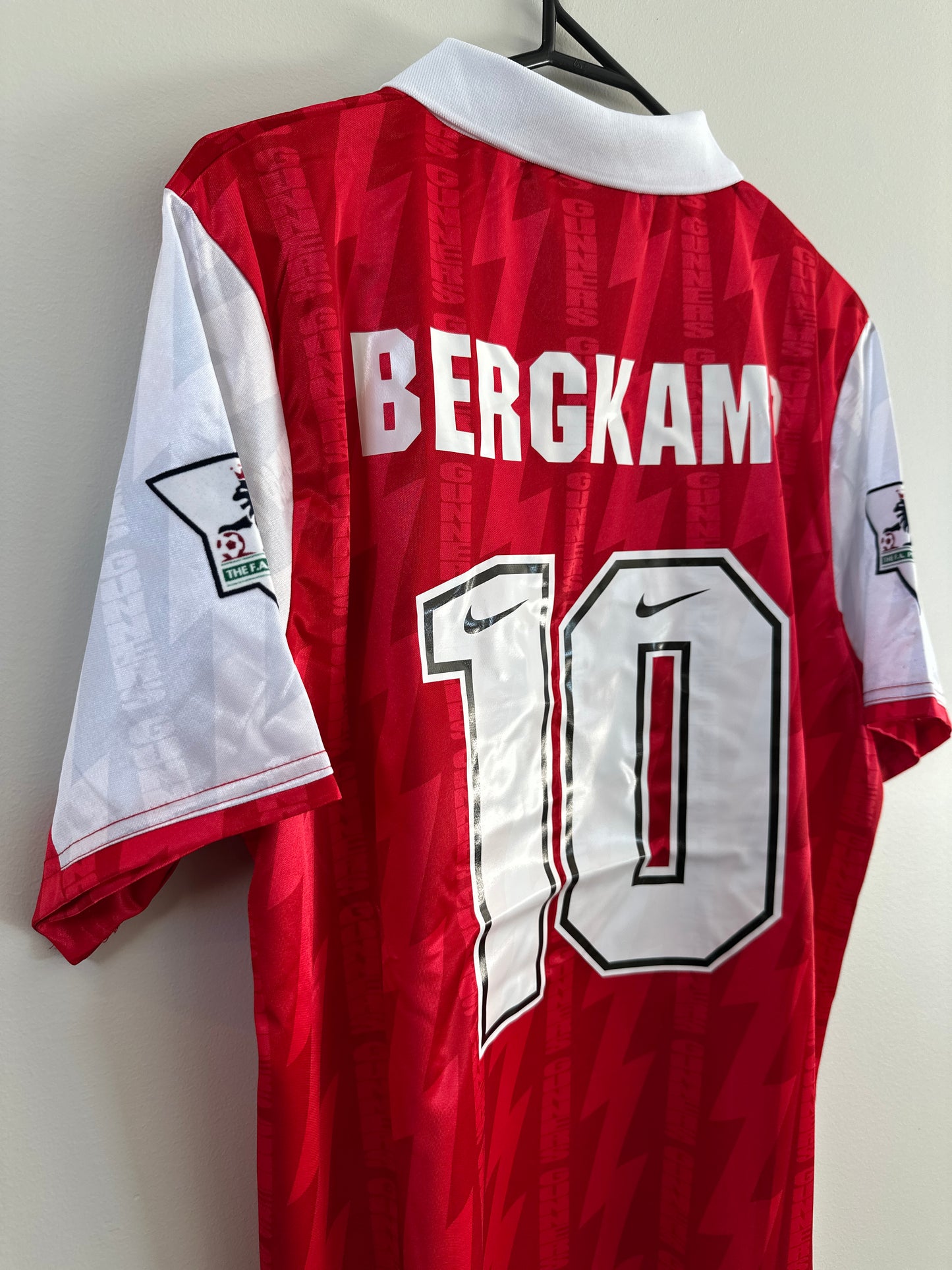 Arsenal 1994-96 Home Jersey Bergkamp