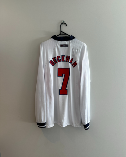 England 1998 World Cup Jersey Beckham