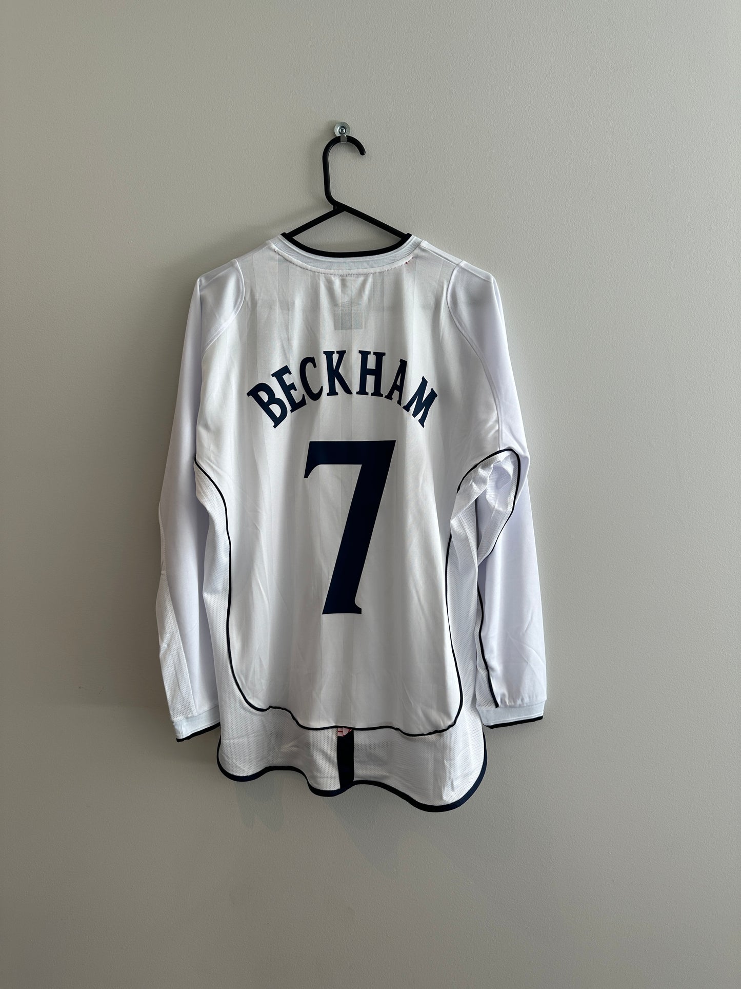 England 2002 Home Jersey Beckham