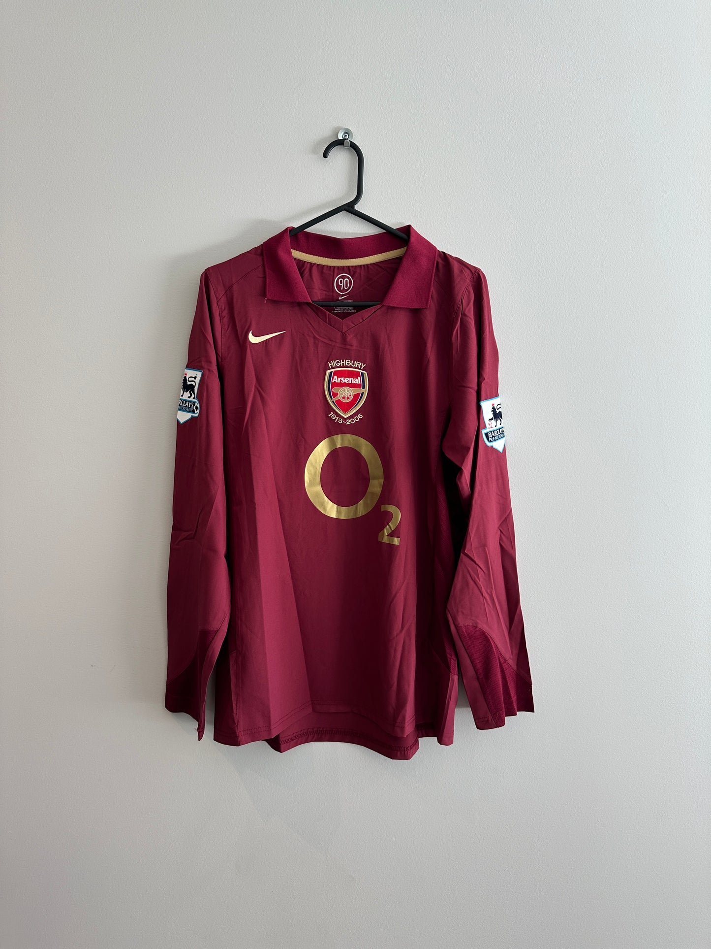 Arsenal 2005-06 Highbury Jersey Henry