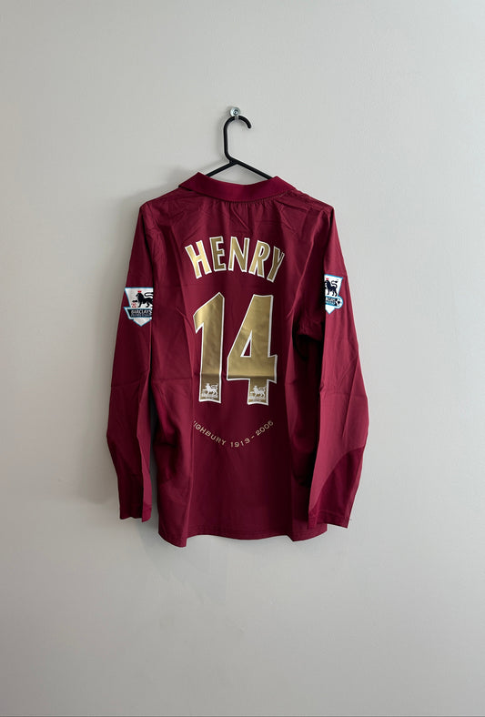 Arsenal 2005-06 Highbury Jersey Henry