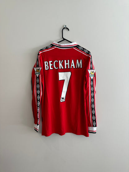 Man United 1998-99 Treble Jersey Beckham