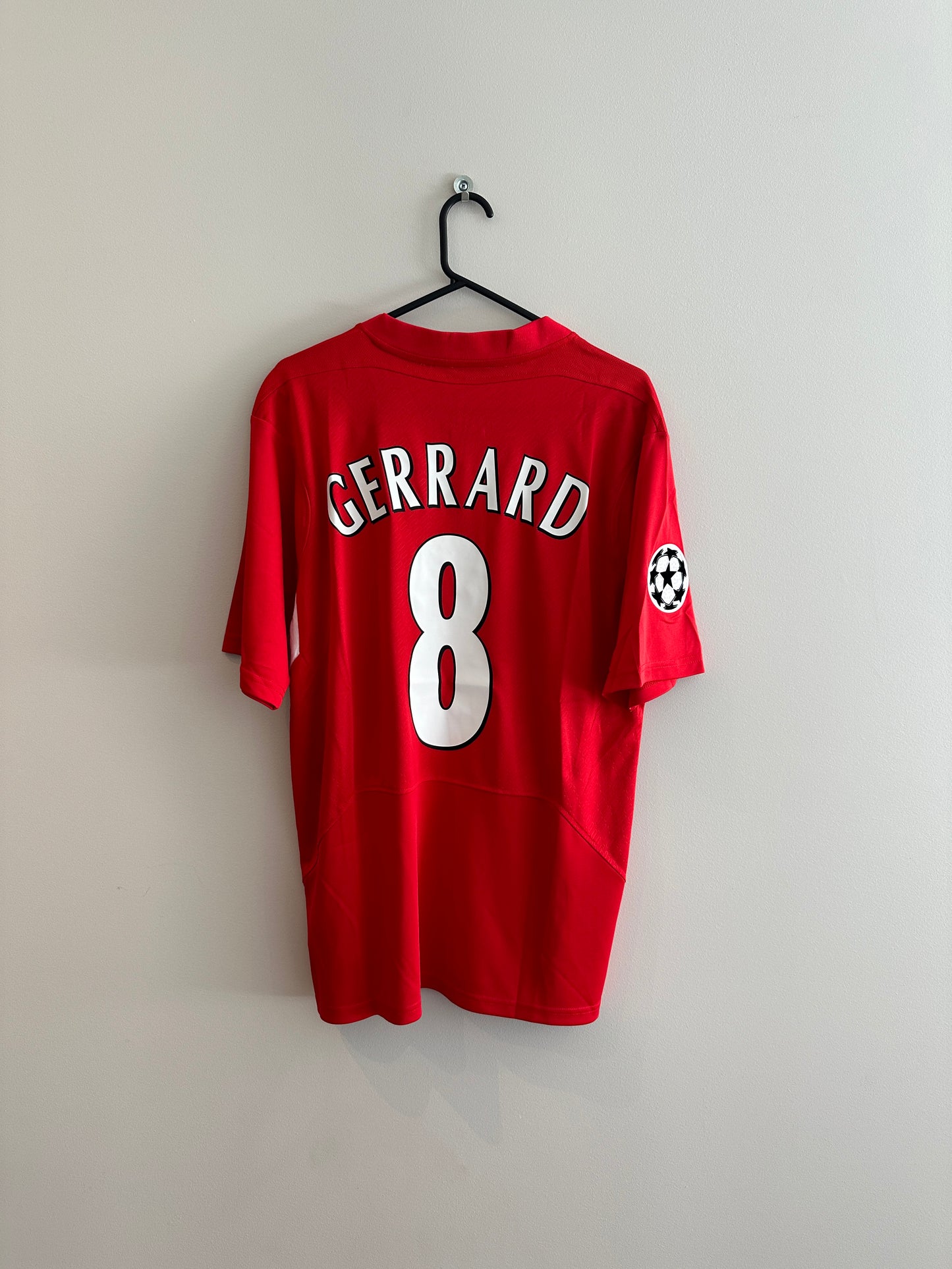 Liverpool 2005 Champions League Final Jersey Gerrard