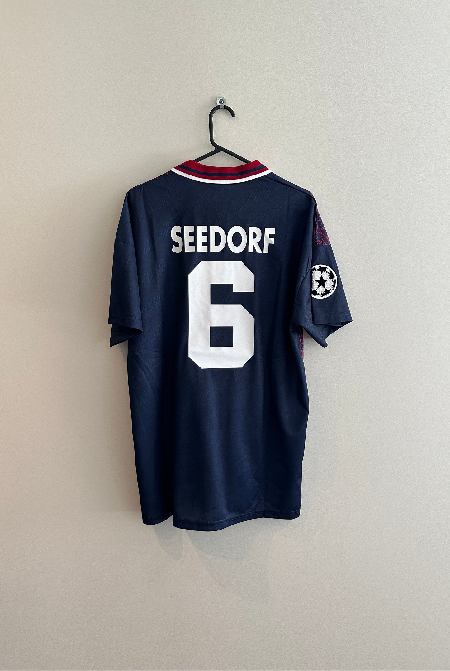 Ajax 1995 Champions League Final Jersey Seedorf