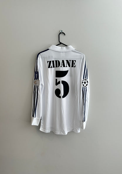 Real Madrid 2002 Champions League Jersey Zidane