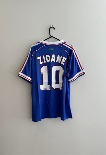 France 1998 World Cup Jersey Zidane