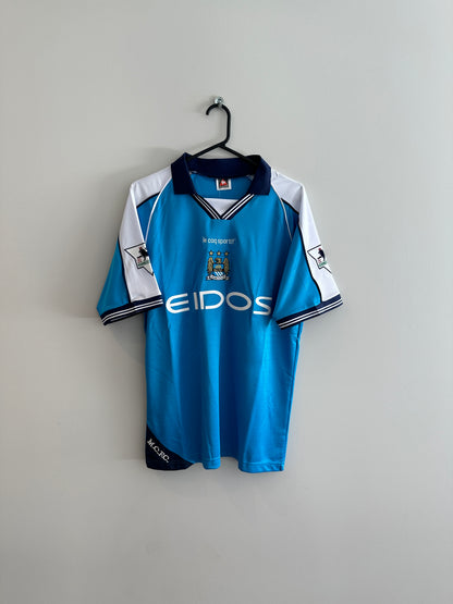 Man City 99-00 Home Jersey Alfie Haaland