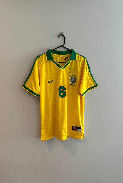 Brazil 1997 Home Jersey Roberto Carlos