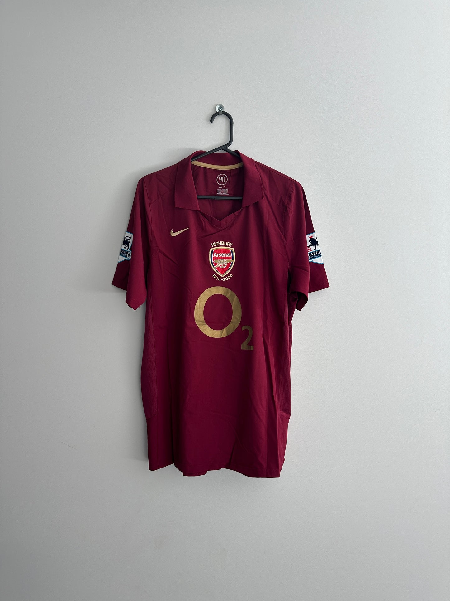 Arsenal 2005-06 Highbury Jersey Henry