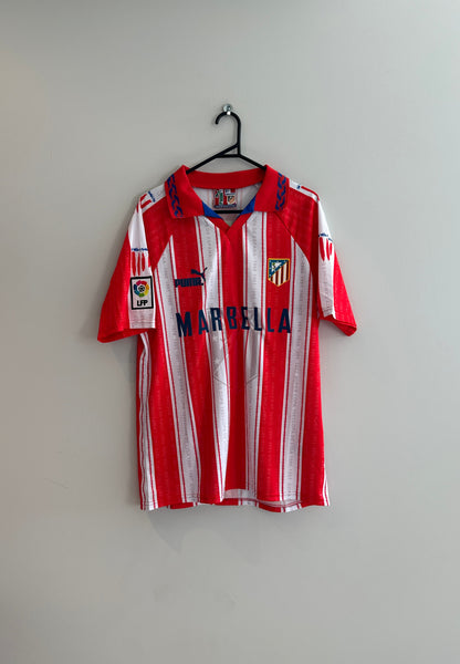 Atletico Madrid 1995-96 Home Jersey Simeone