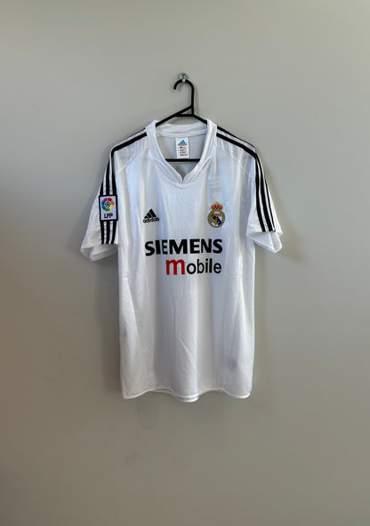 Real Madrid 2004-05 Home Jersey Zidane