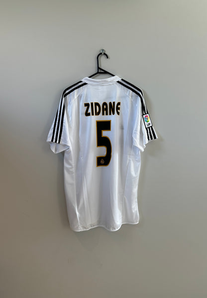 Real Madrid 2004-05 Home Jersey Zidane
