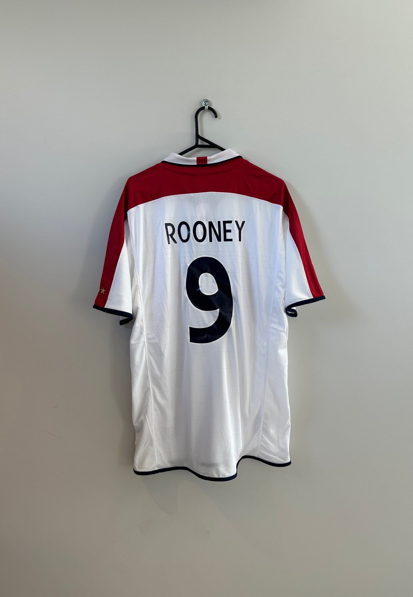 England 2004 Home Jersey Rooney