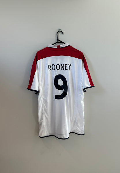 England 2004 Home Jersey Rooney