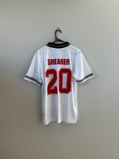 England 1992 Home Jersey Shearer