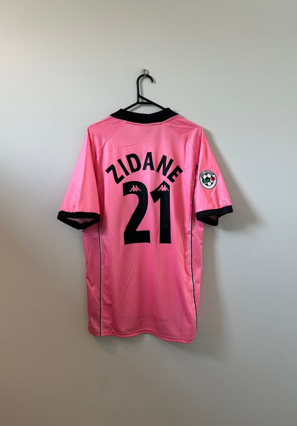 Juventus 1997-98 Away Jersey Zidane