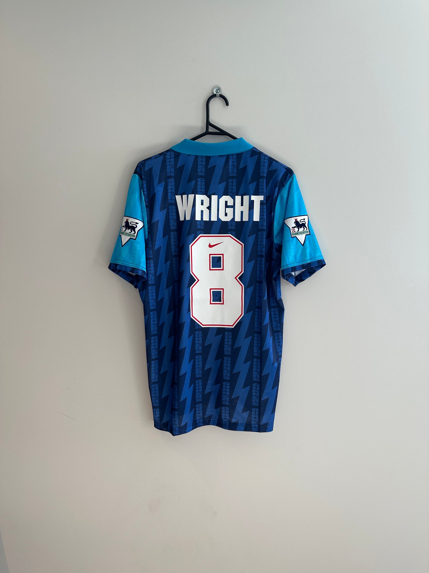 Arsenal 1994-95 Away Jersey Wright