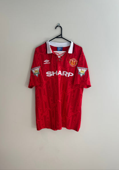 Man United 1992-94 Home Jersey Beckham