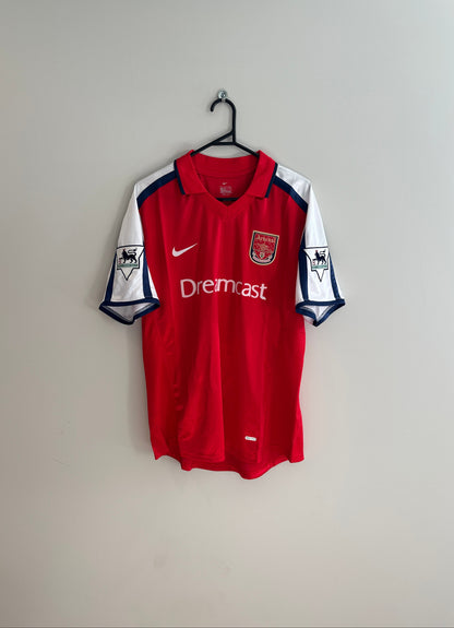 Arsenal 2000-02 Home Jersey Vieira