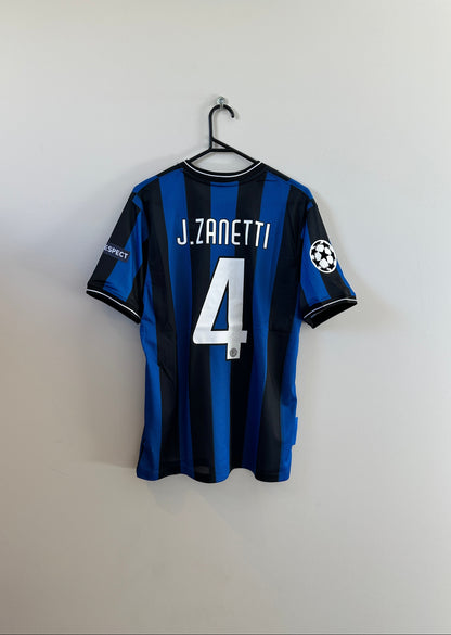 Inter 2009-10 Treble Jersey Zanetti
