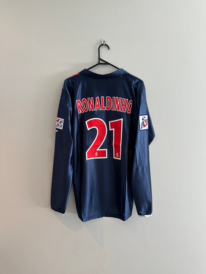 PSG 2001-02 Home Jersey Ronaldinho