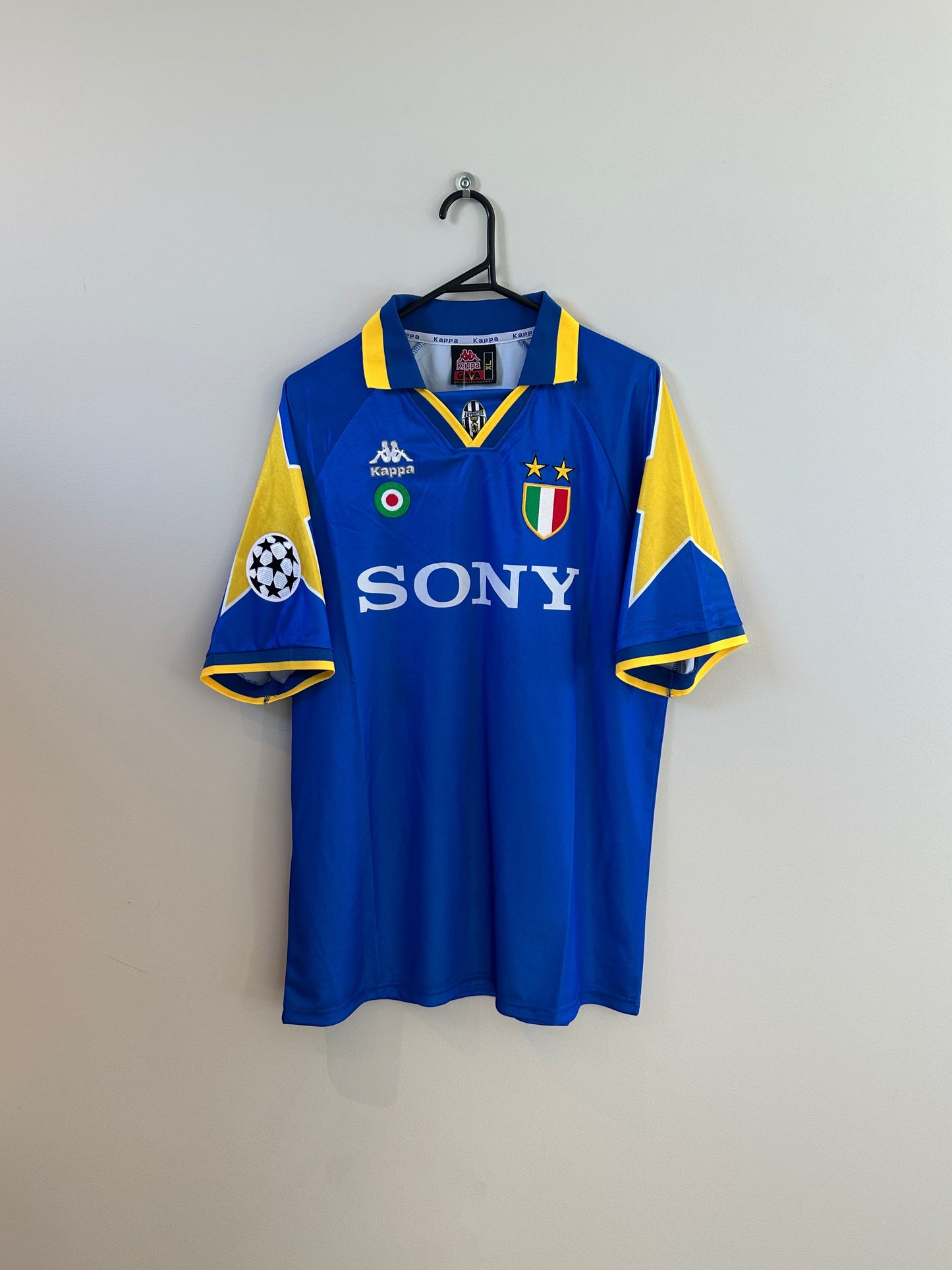 Juventus 1996 Champions League Final Jersey Del Piero