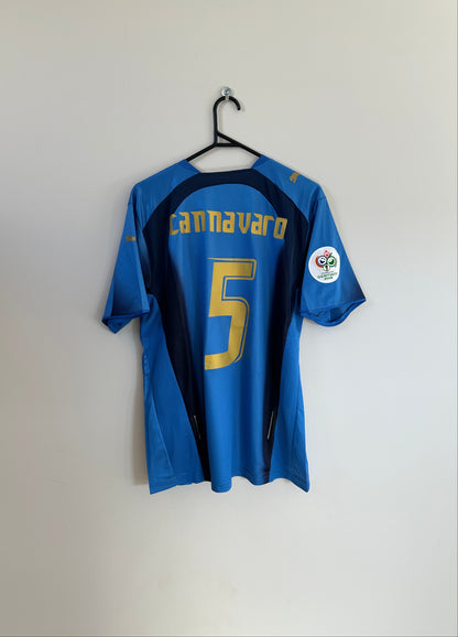 Italy 2006 World Cup Jersey Cannavaro