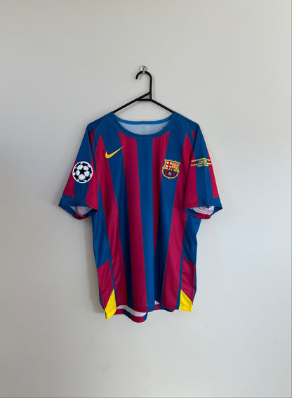 Barcelona 2006 Champions League Final Jersey Ronaldinho