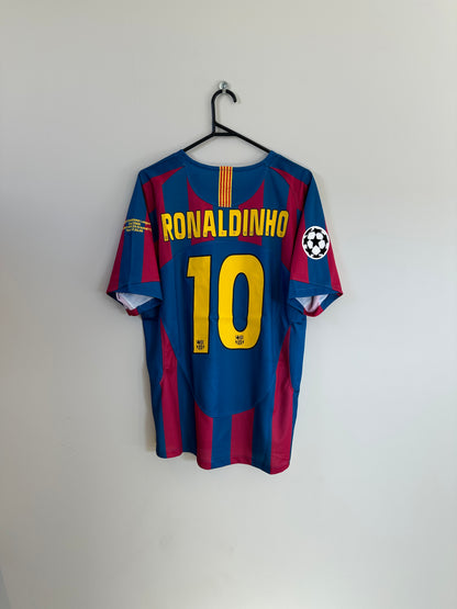 Barcelona 2006 Champions League Final Jersey Ronaldinho
