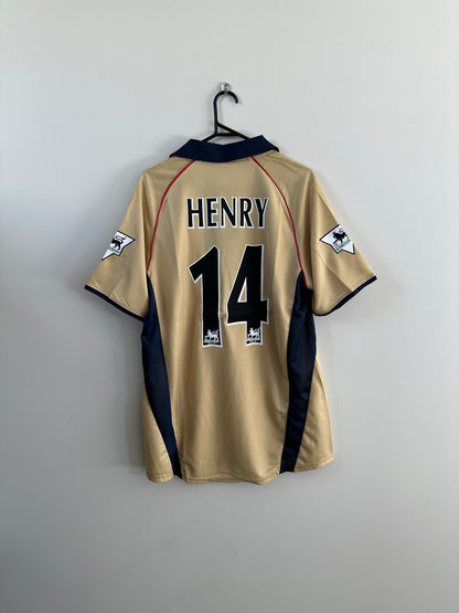 Arsenal 2001-02 Away Jersey Henry