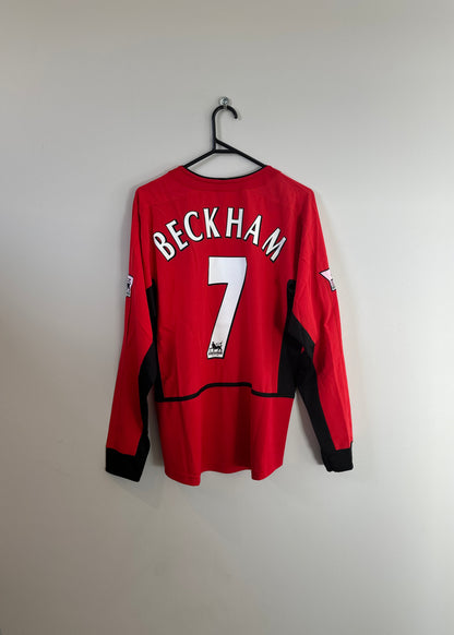 Man United 2002-04 Home Jersey Beckham