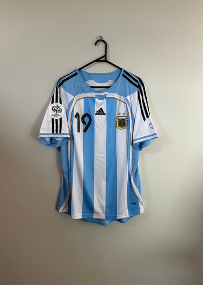 Argentina 2006 World Cup Jersey Messi