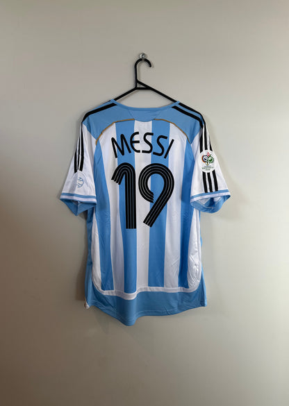 Argentina 2006 World Cup Jersey Messi